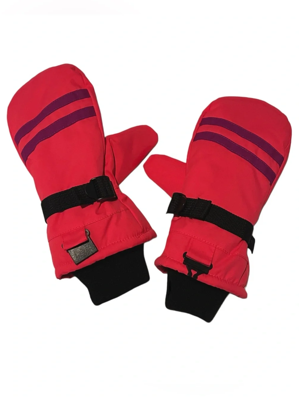 Pink Purple Winter Snow Mittens Women’s Size S NWOT